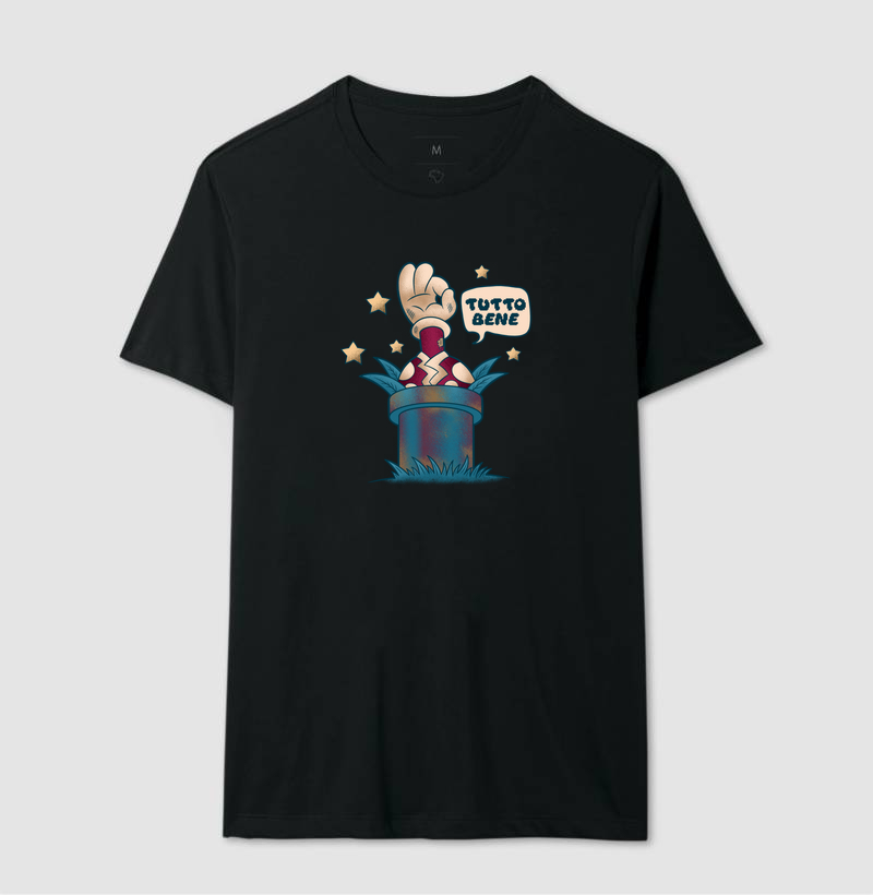 Camiseta Tutto Bene Retro Gamer Parody - Imagem 4