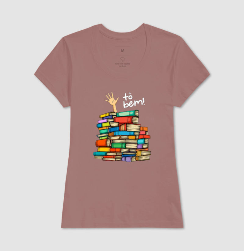 Camiseta Unissex Algodão Tô Bem - Imagem 17