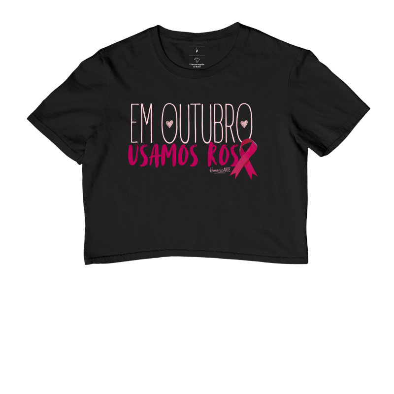 Em Outubro, Usamos ROSA 🩷 Cropped - Imagem 4