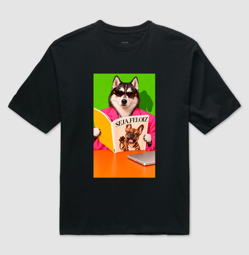 🌟🐺 Estrela de Capa — Husky Edition 🕶️✨ - Imagem 2