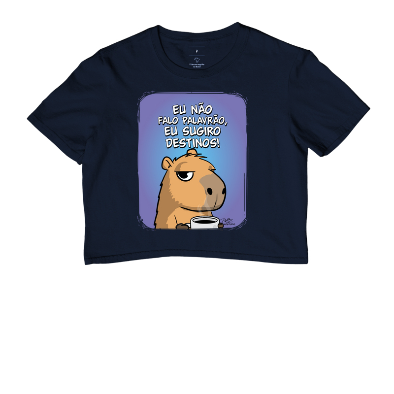 Camiseta Capivara Sugiro Destinos - Imagem 4