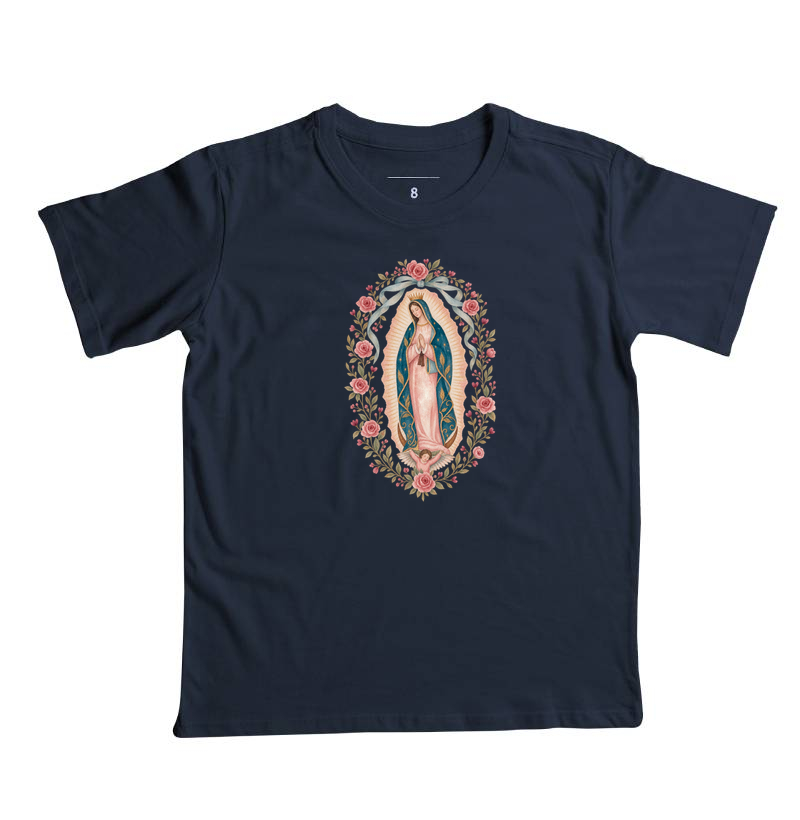 Tshirt Infantil Virgem de Guadalupe - Imagem 4