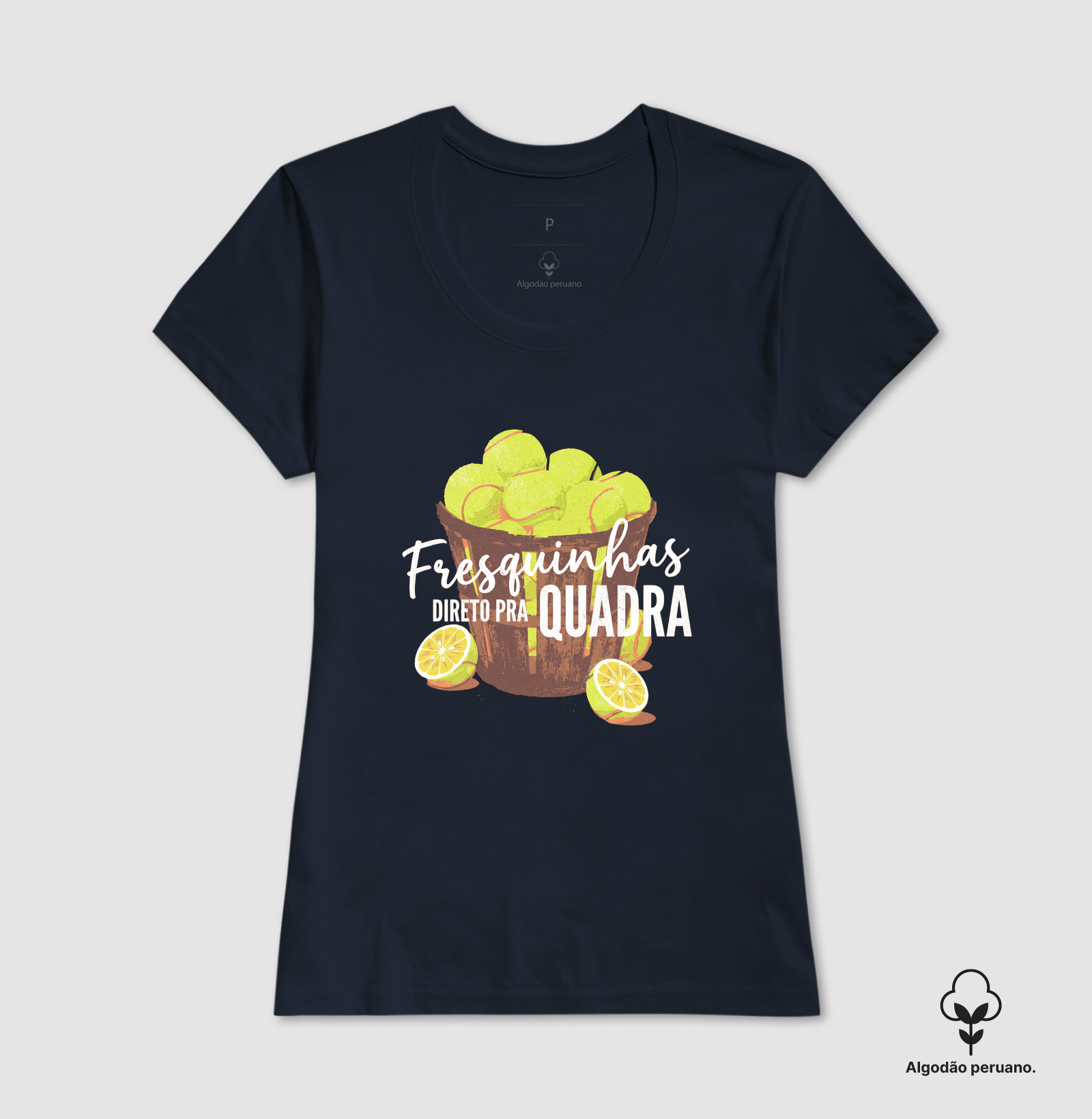 Camiseta Padel Fresquinhas Direto pra Quadra - Imagem 2