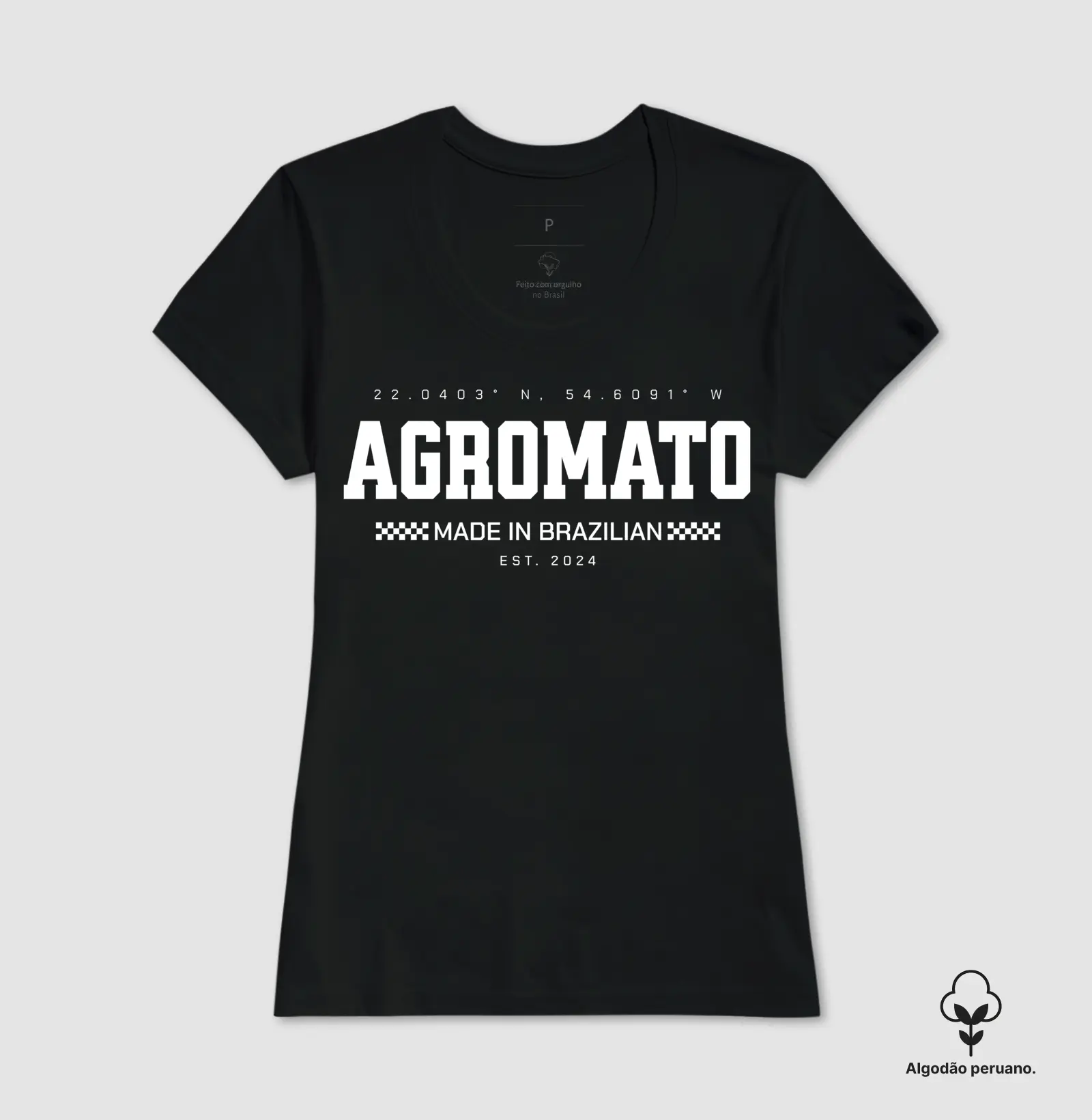 Camiseta Algodão Peruano Agro Mato - Imagem 3