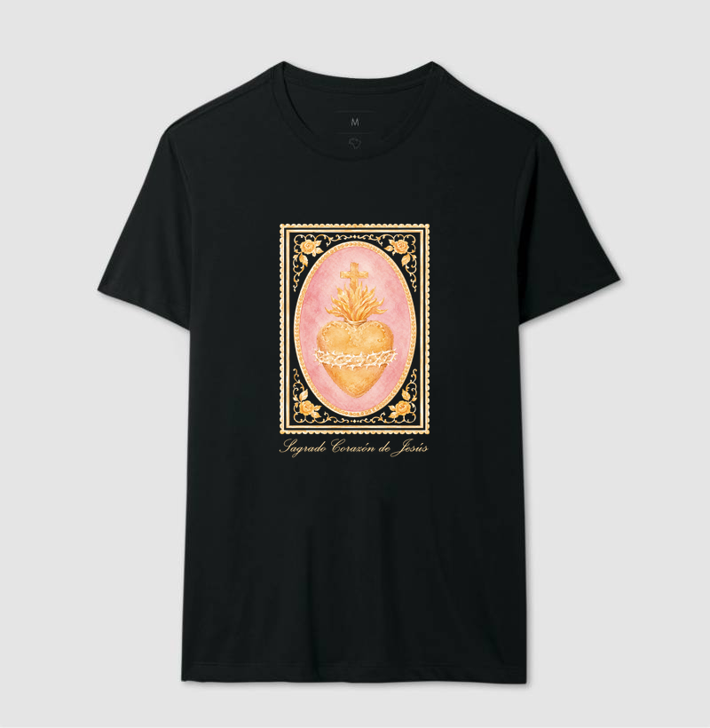 Tshirt Sagrado Corazón de Jesús - Imagem 2