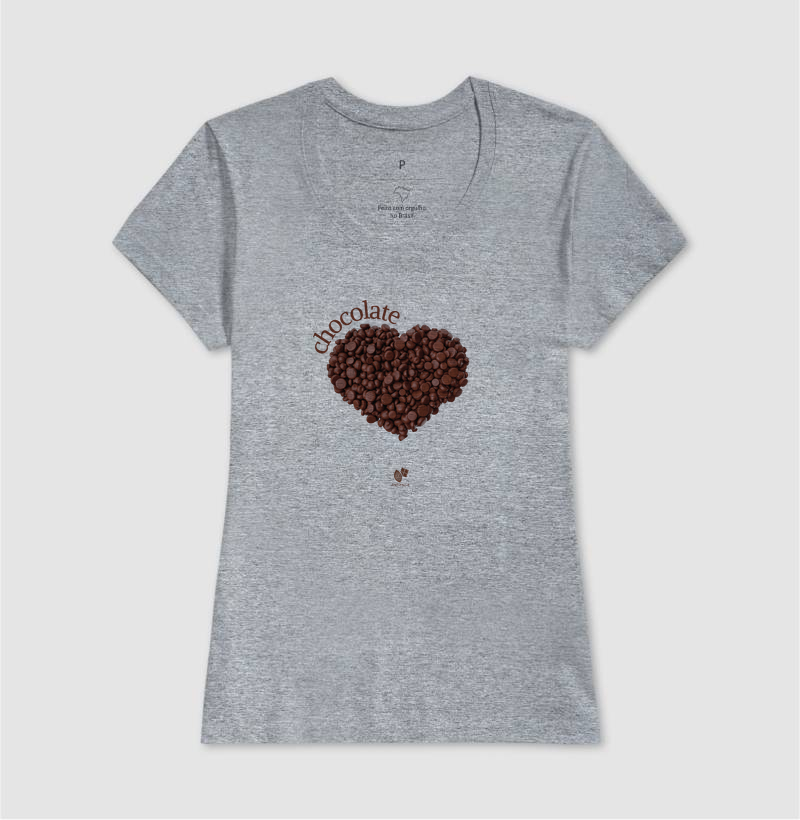 Coração gotas de chocolate - Imagem 8