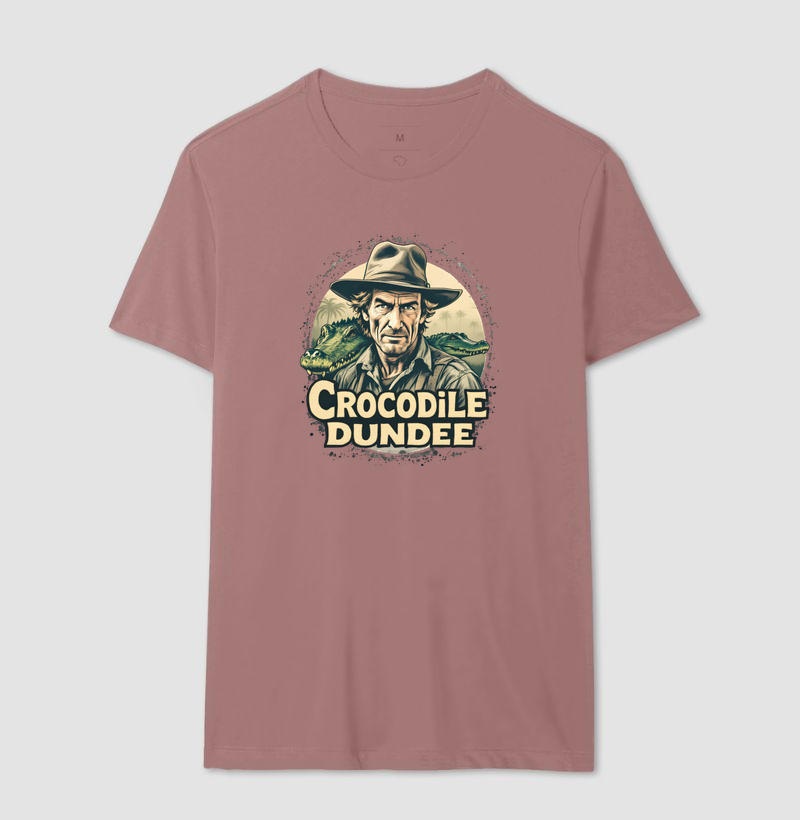 Camiseta Crocodilo Dundee Selvagem - Imagem 16