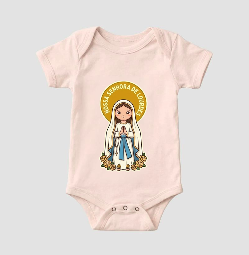 Nossa Senhora de Lourdes - Santinhos do Berço - Imagem 4