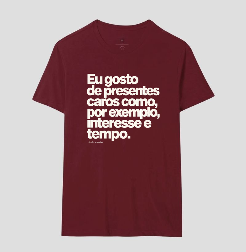 Eu Gosto de Presentes Caros (estampa G) - Imagem 18