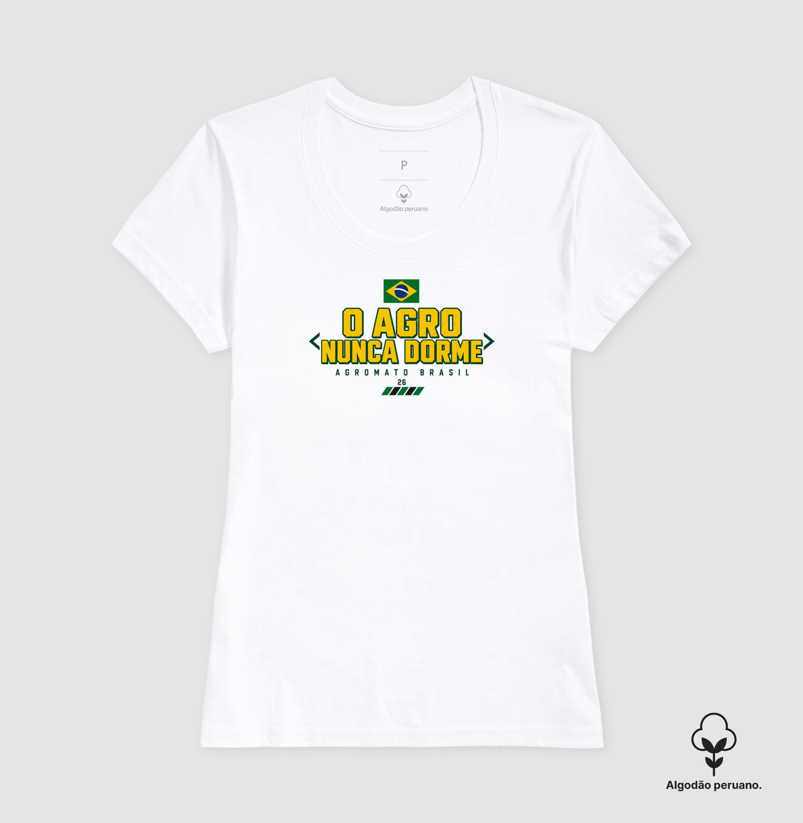 Camiseta O Agro Nunca Dorme - Imagem 8