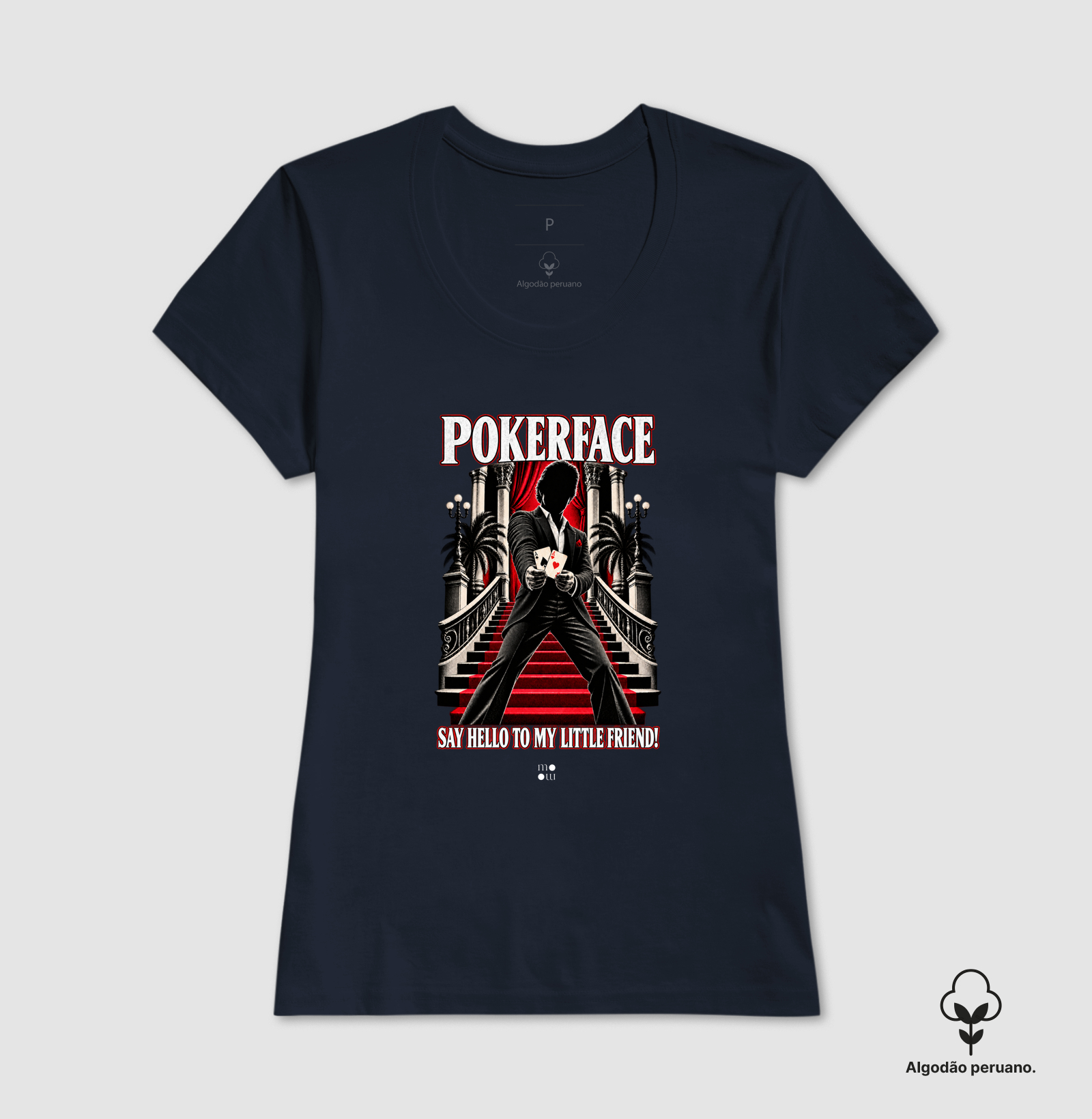 Pokerface Algodão Peruano - Imagem 4
