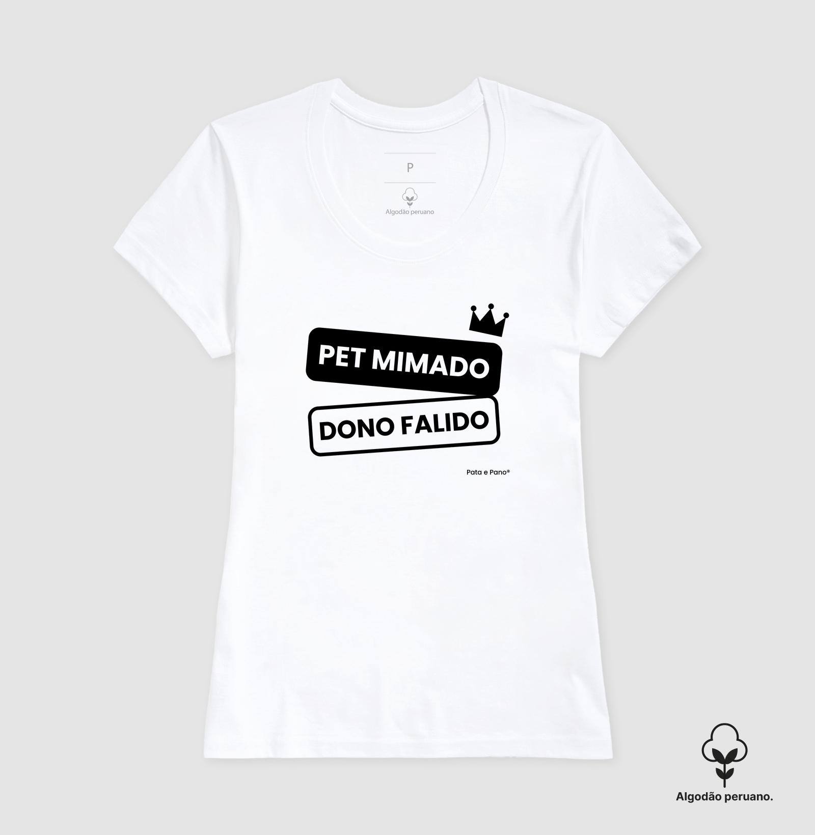 CAMISETA ALGODÃO PERUANO PET MIMADO - Imagem 6
