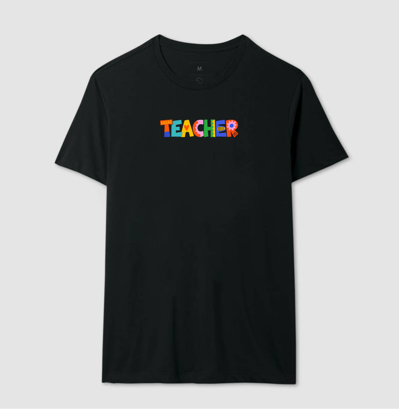 Teacher (Professor / Professora) Artístico & Colorido - Imagem 2