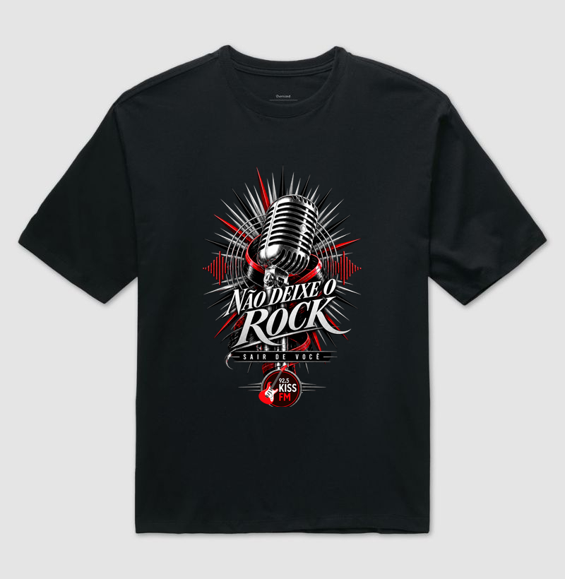 Vintage Não Deixe o Rock Sair de Você - Imagem 2