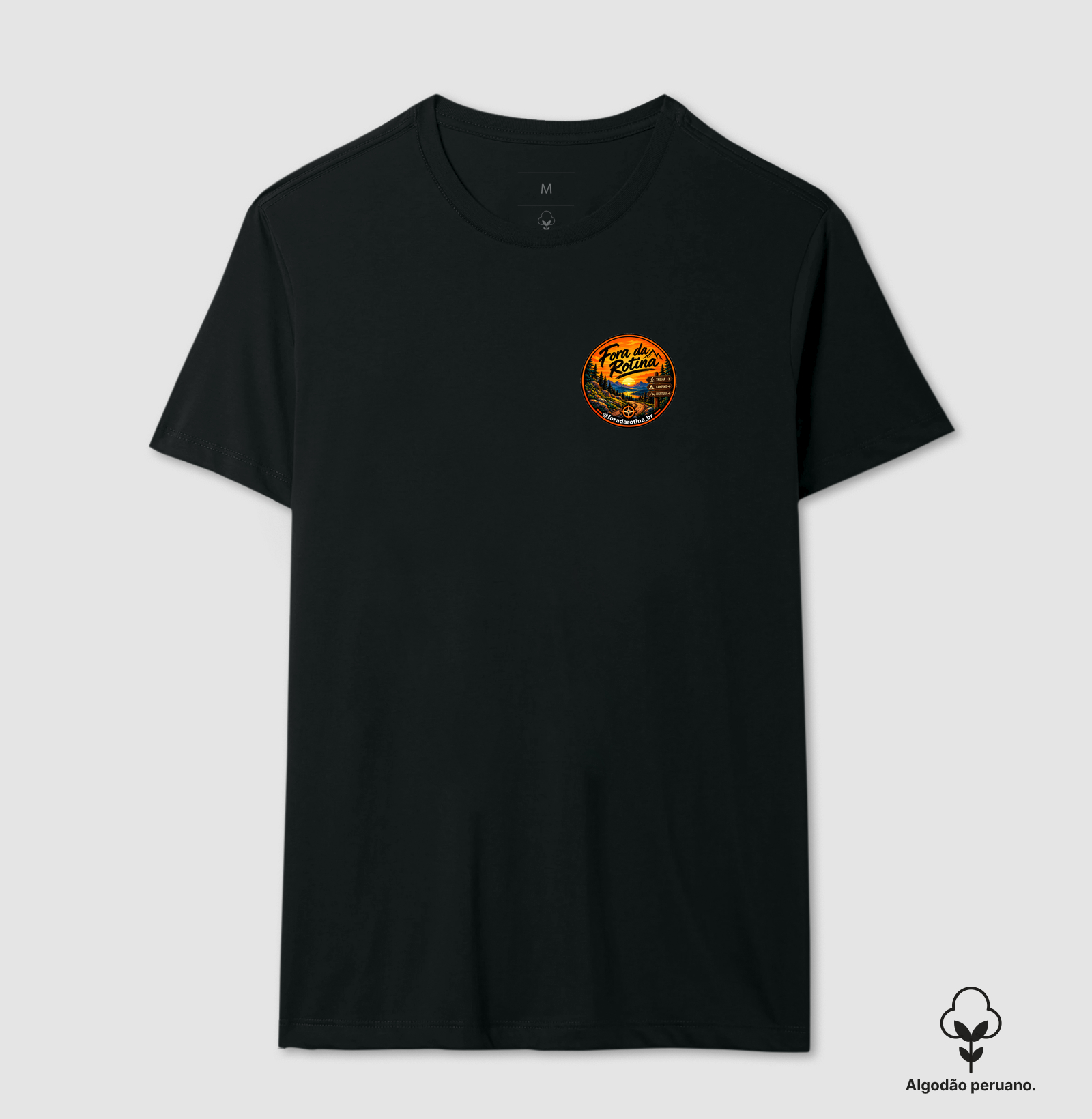 Camiseta Algodão Peruano | Vestindo a Camisa - Imagem 11