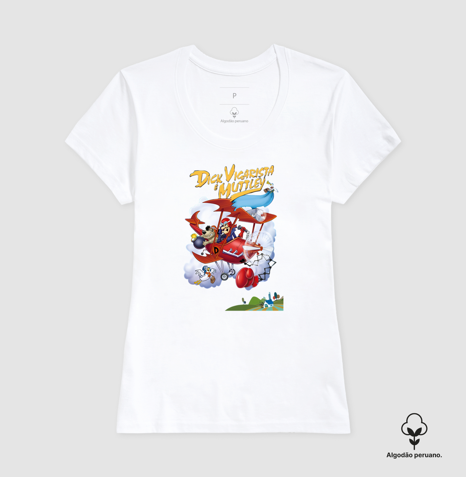 Camiseta Dick Vigarista e Muttley - Imagem 3