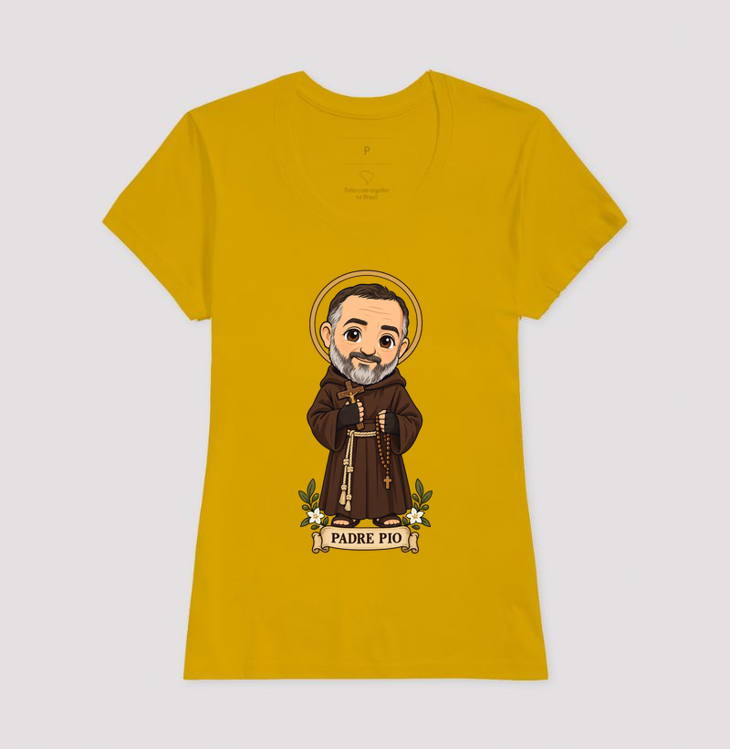 Padre Pio estilo chibi - Imagem 13