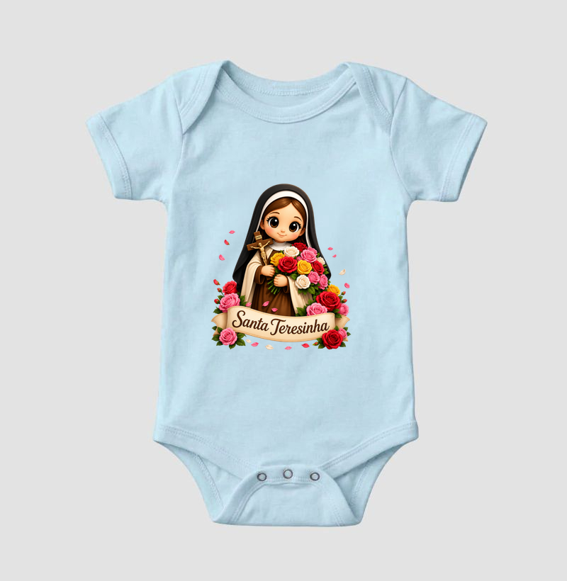 Body Infantil Santa Teresinha - Imagem 4