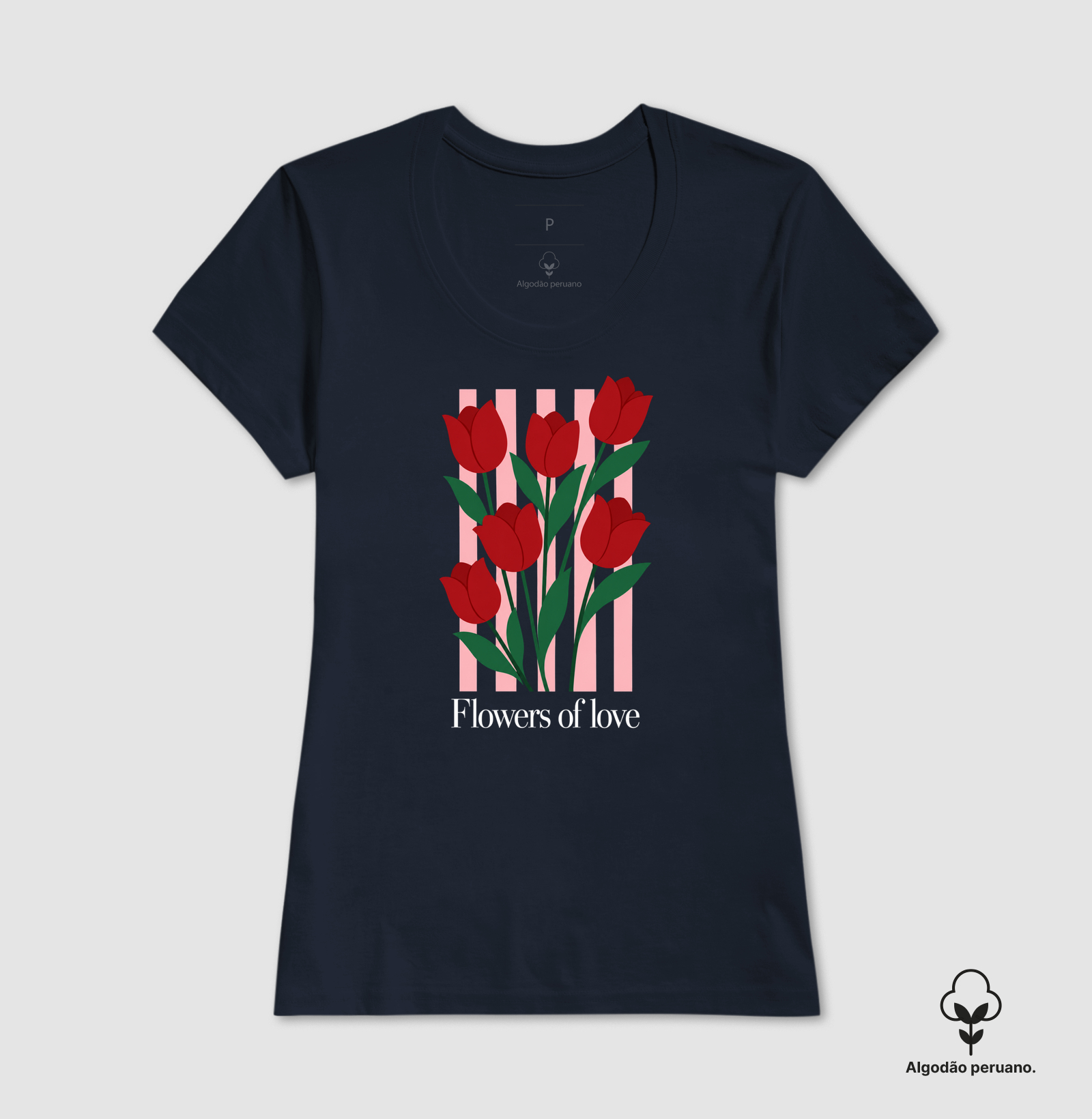 Camiseta Flowers of love - Imagem 4