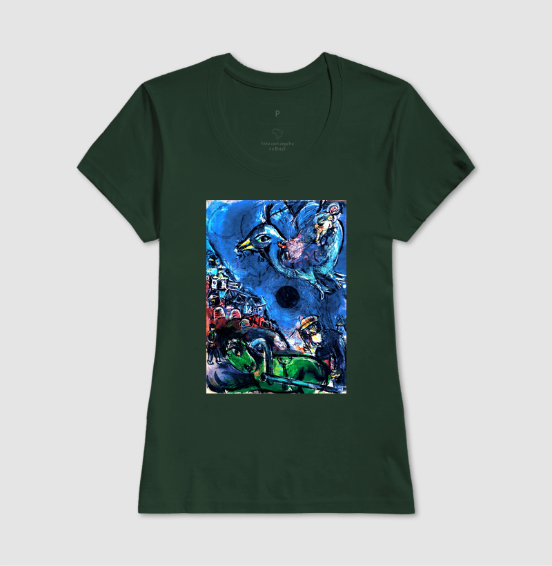 Village au Cheval Vert - Marc Chagall - Imagem 13