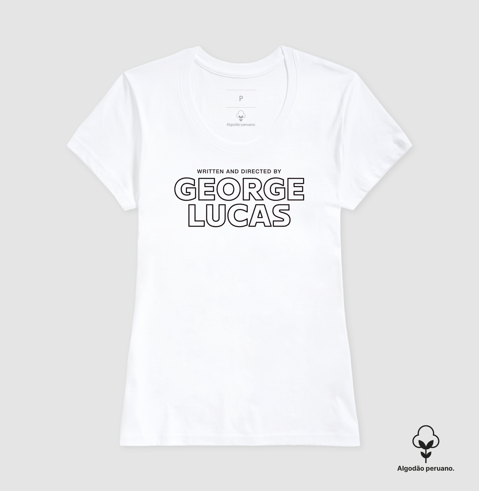 Camiseta Algodão Peruano Diretor George Lucas - Imagem 5
