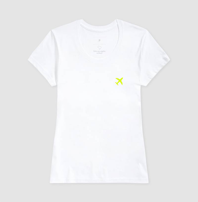 Viajante Minimalista - avião verde limão - Imagem 5