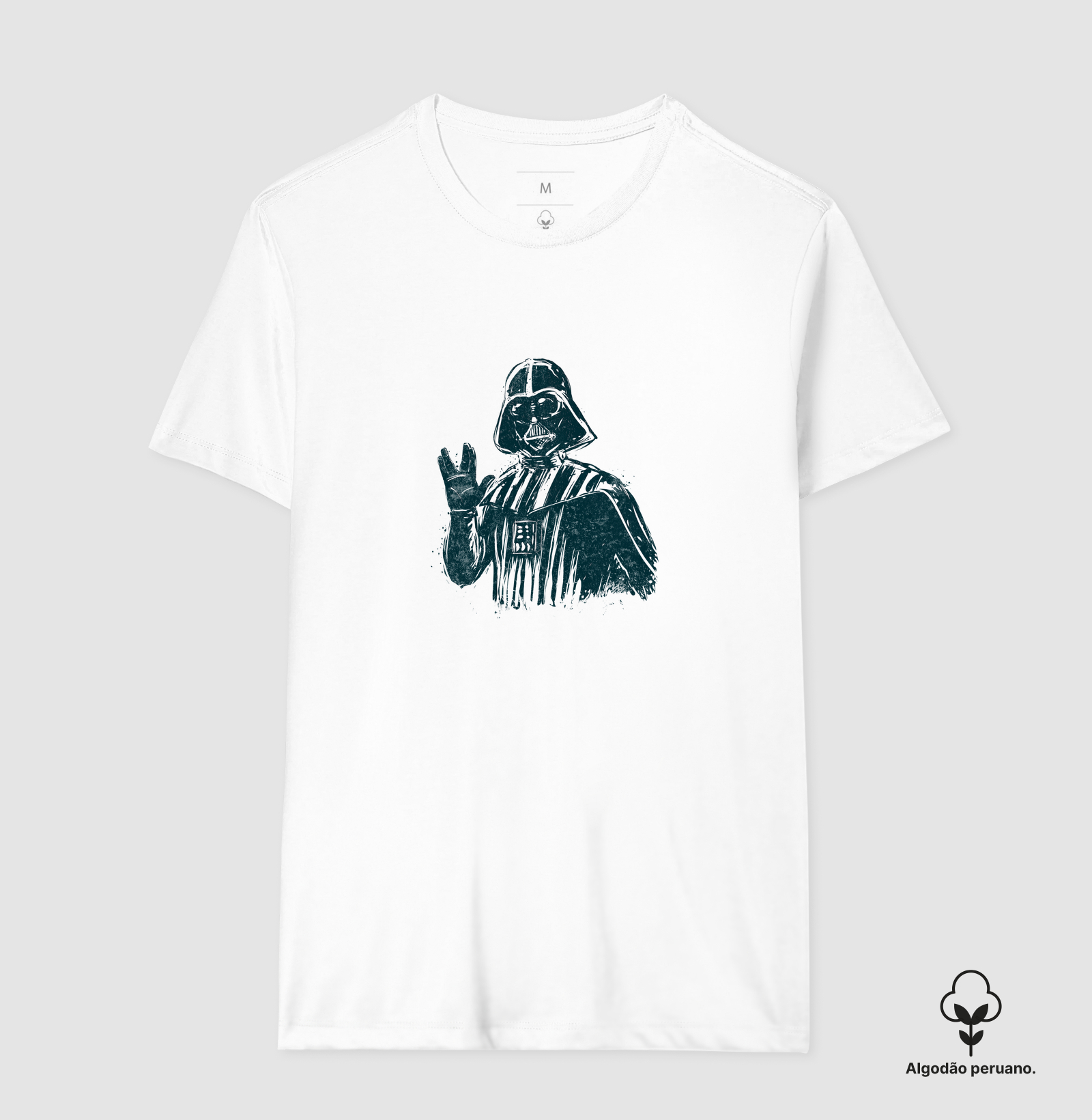 Camiseta Use The Force And Prosper Algodão Peruano - Imagem 2