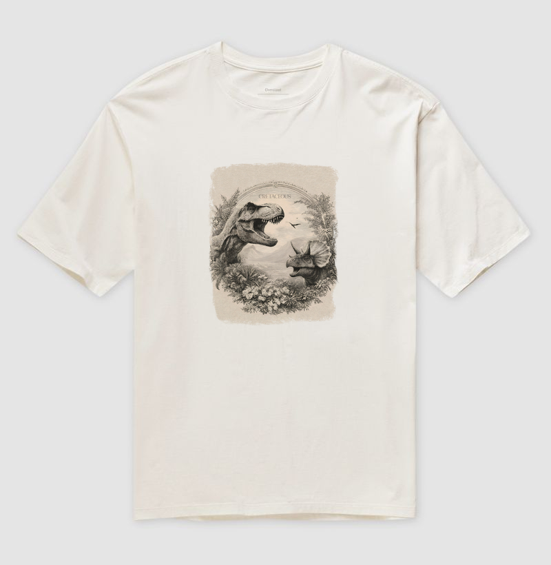 Camiseta - "Cretáceo" - Imagem 4