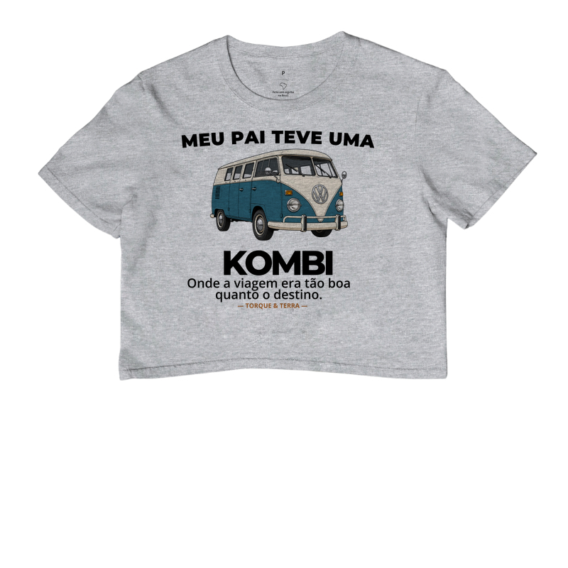 Meu pai teve uma - KOMBI - azul com branco - Imagem 6
