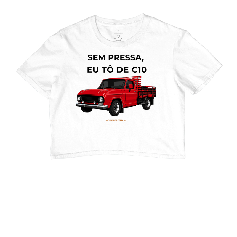 Sem pressa, eu tô de C10 - vermelha - Imagem 3