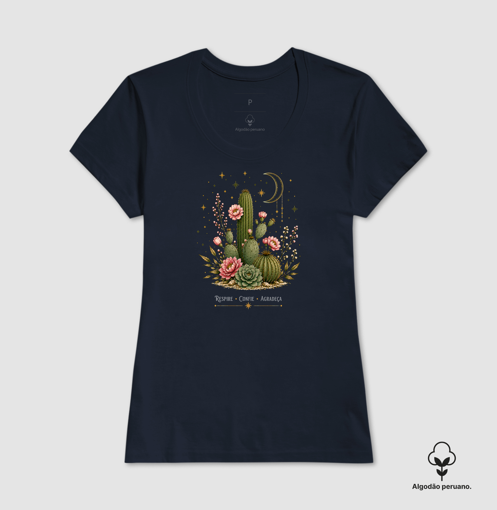 Camiseta Flor no deserto - Imagem 8