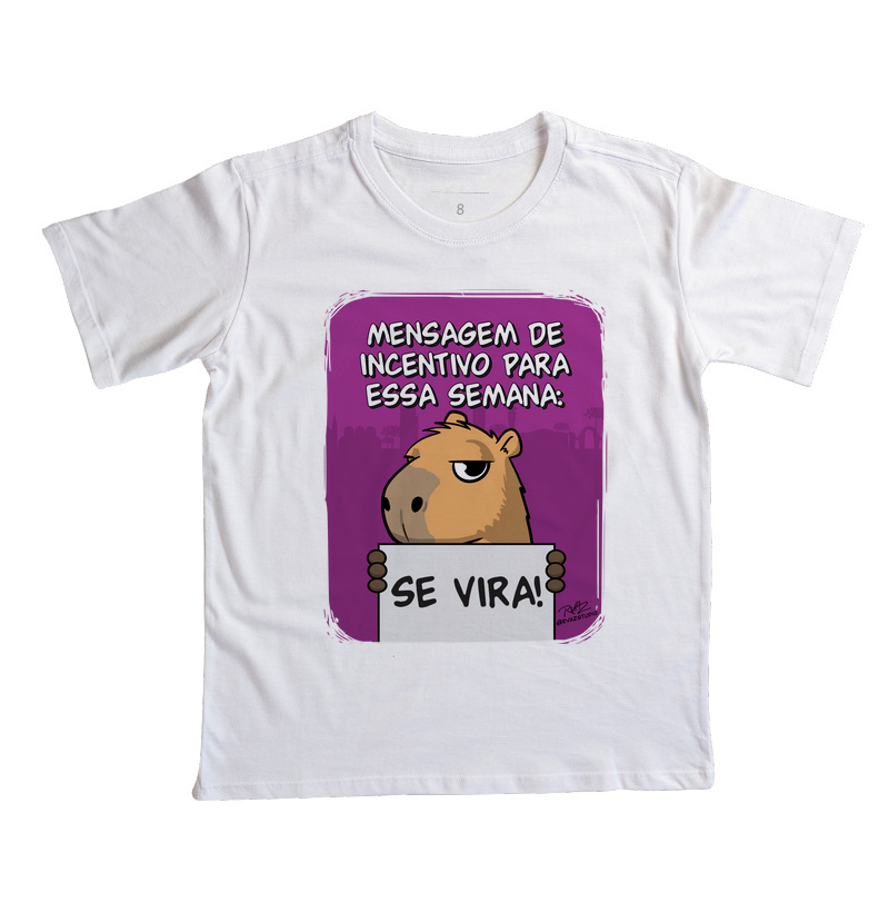 Camiseta Capivara Se Vira - Imagem 2