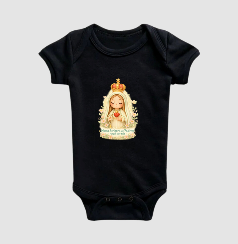 Body Infantil Nossa Senhora de Fátima - Imagem 2