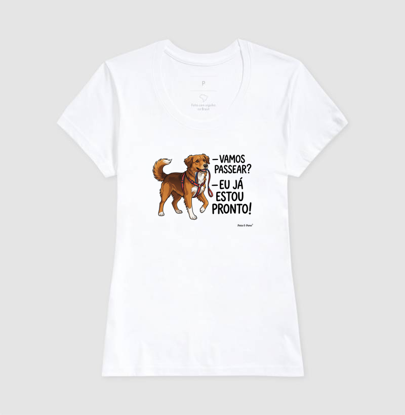 CAMISETA NOSSO MASCOTE PASSEAR  - Imagem 5