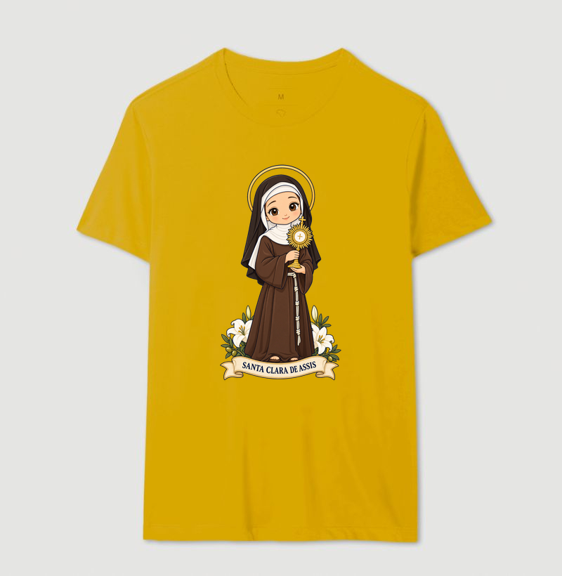 Santa Clara de Assis estilo chibi - Imagem 12