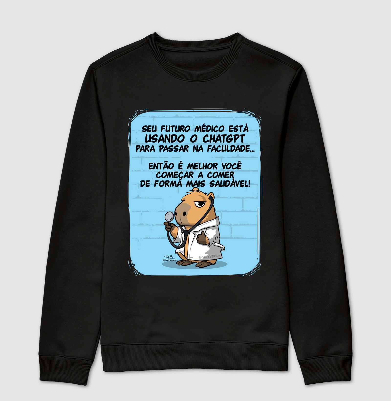 Camiseta Capivara Médico - Imagem 4