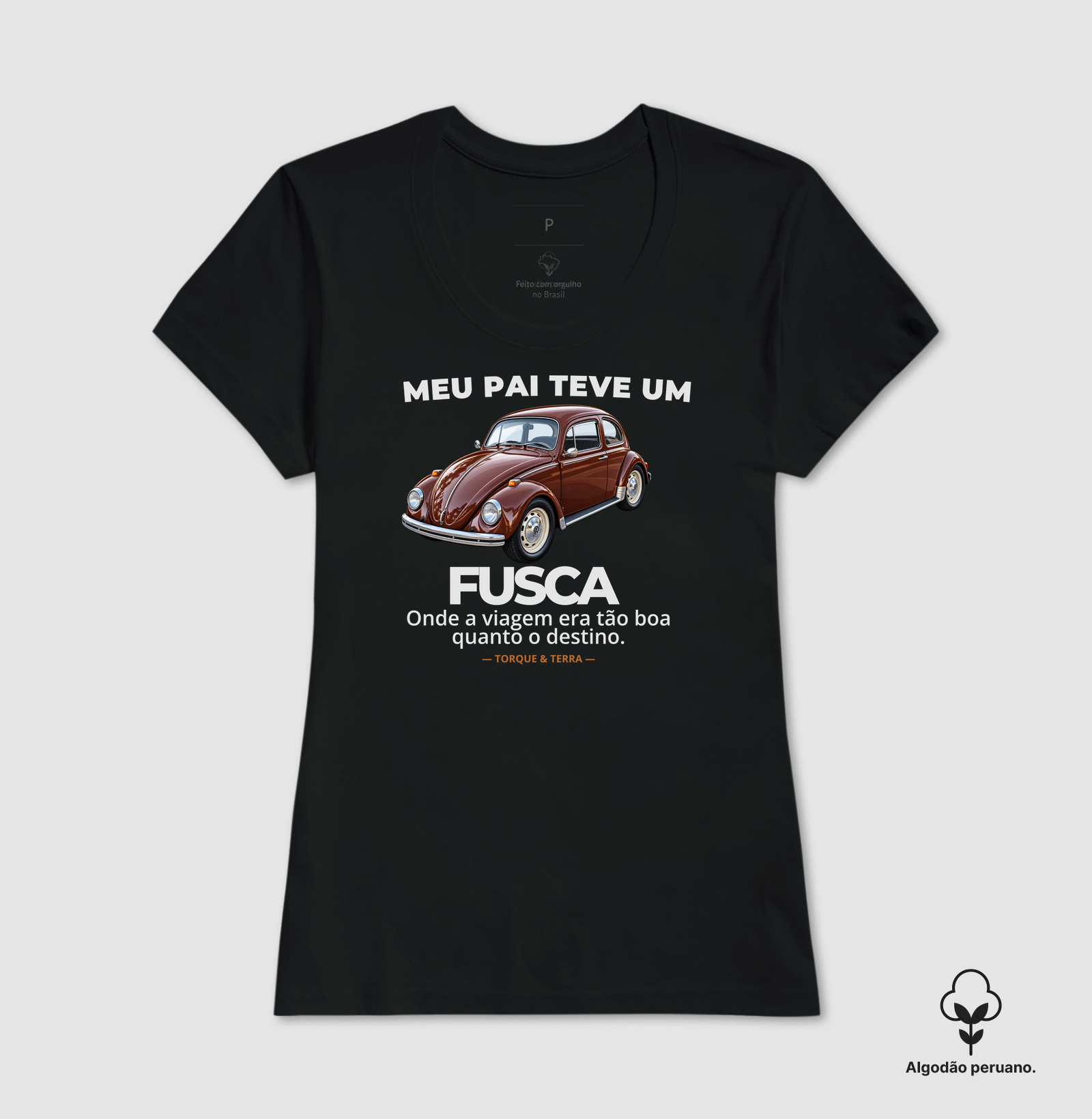 Meu pai teve um - FUSCA - marrom escuro - Imagem 4