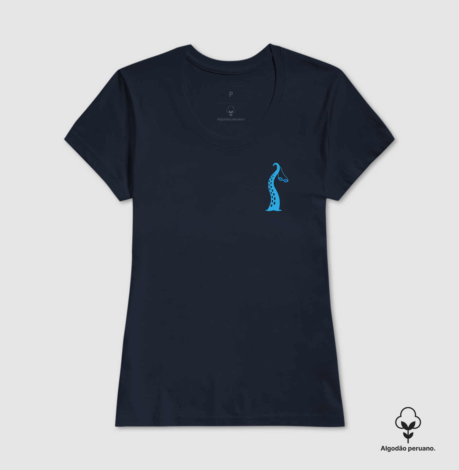 Camiseta Algodão Peruano - Raia Nove - Tentáculos - Imagem 6
