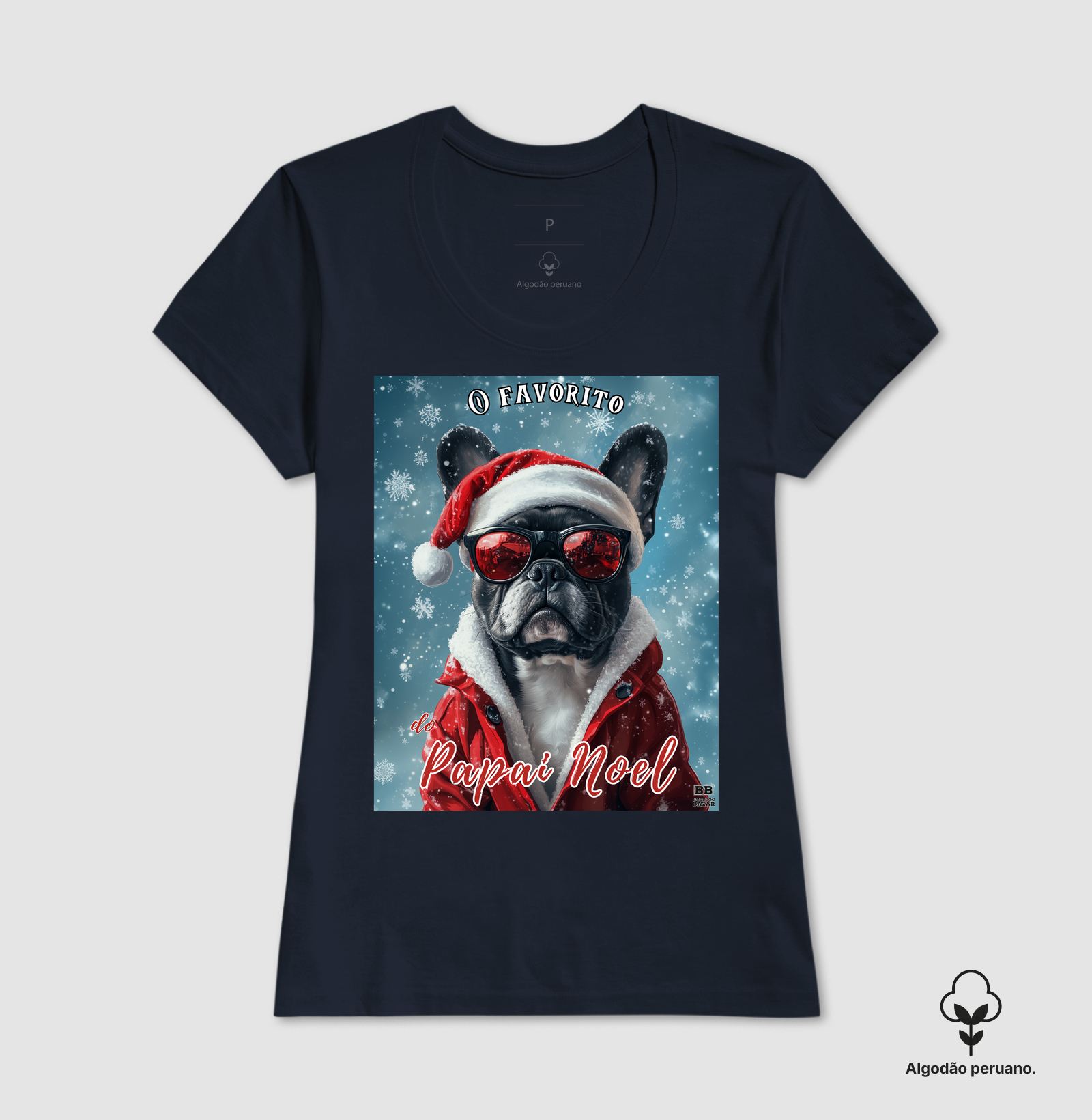 Camiseta Premium Bulldog Frances "Favorito" - Imagem 4