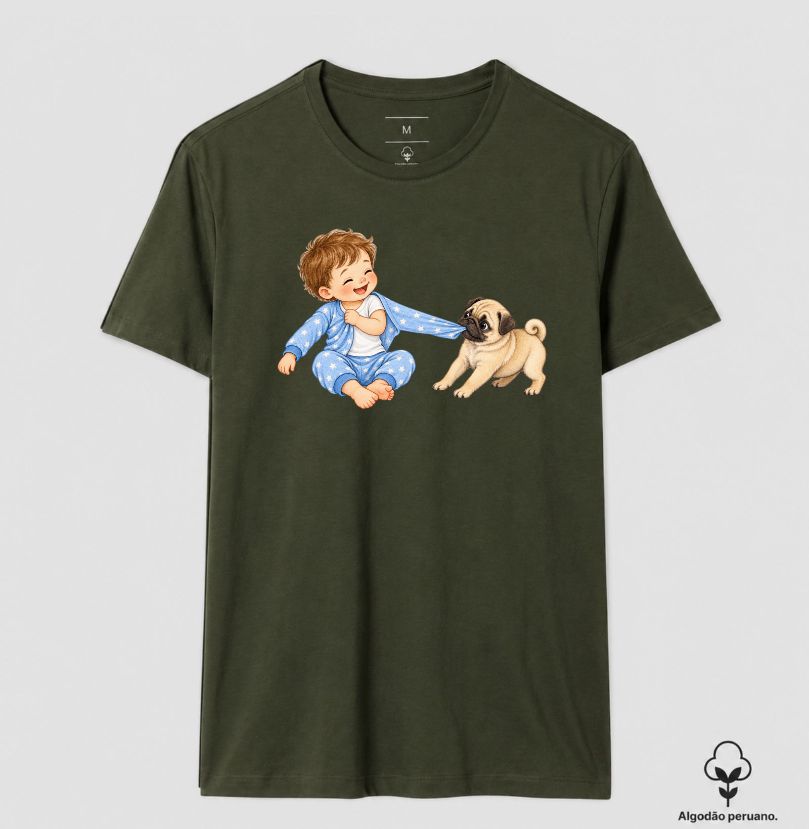 Pug Puxando Pijama - Imagem 2