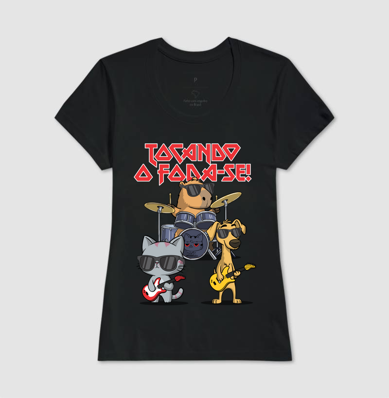 Camiseta Tocando o Fodase - Imagem 3