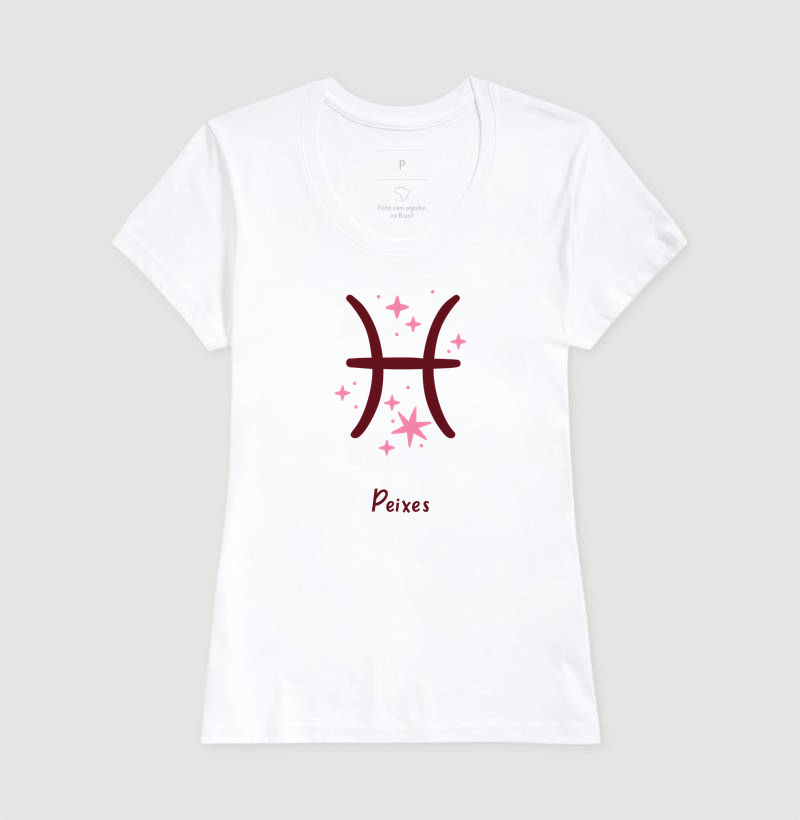 Camiseta Zodíaco Signo de Peixes | MILAH - Imagem 3