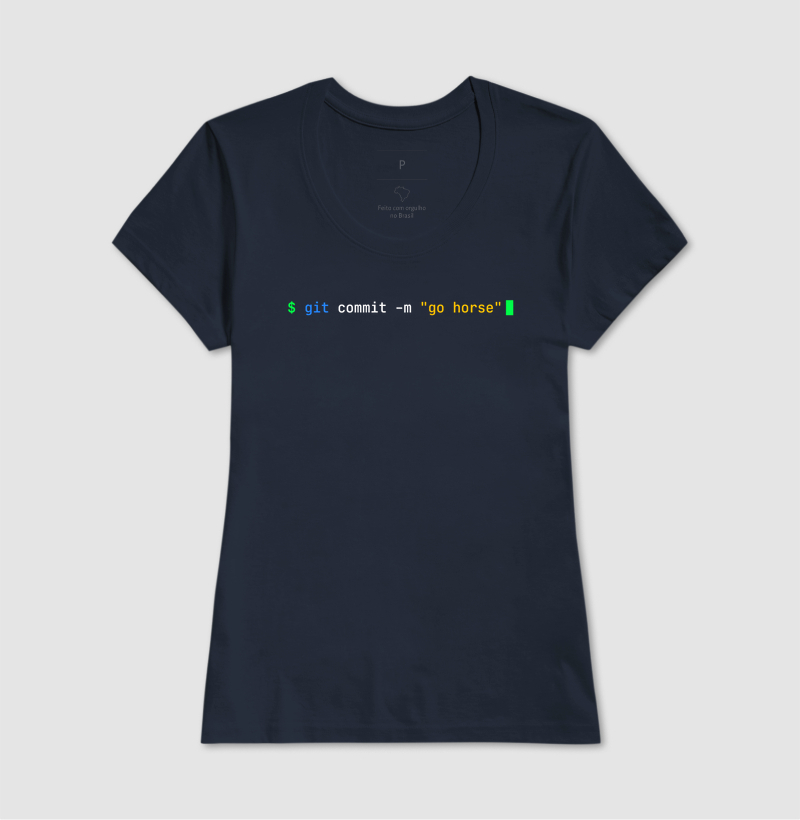 git commit -m "go horse" - Imagem 7