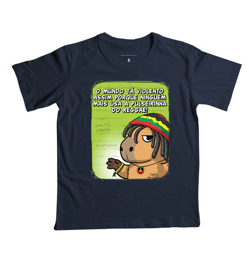 Camiseta Capivara Reggae - Imagem 5
