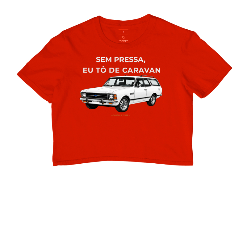 Sem pressa, eu tô de Caravan - Branca - Imagem 7