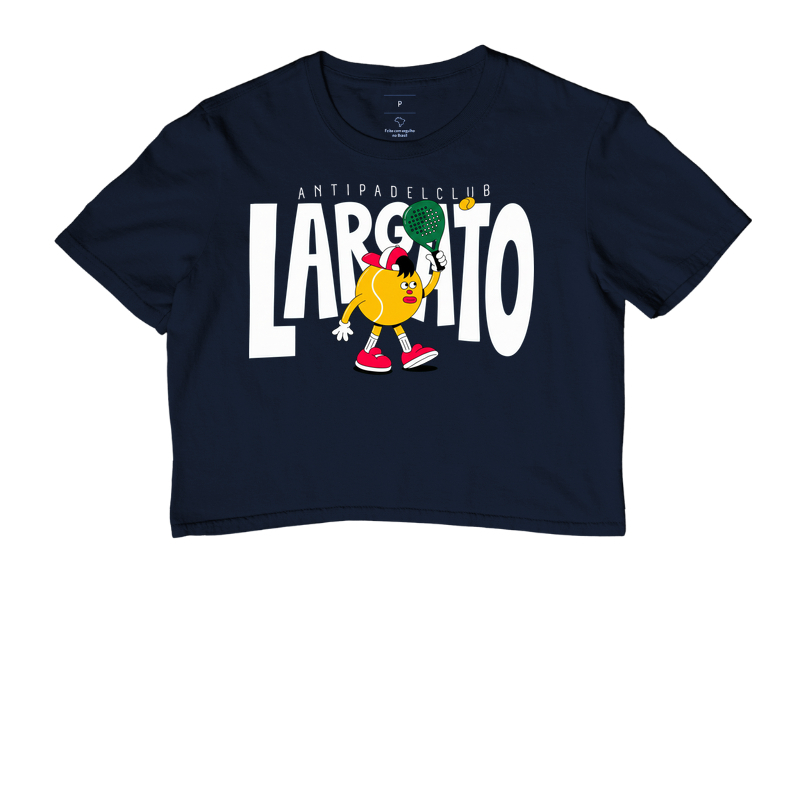 Camiseta Largato Anti Padel Club Mascote Vermelha - Imagem 3