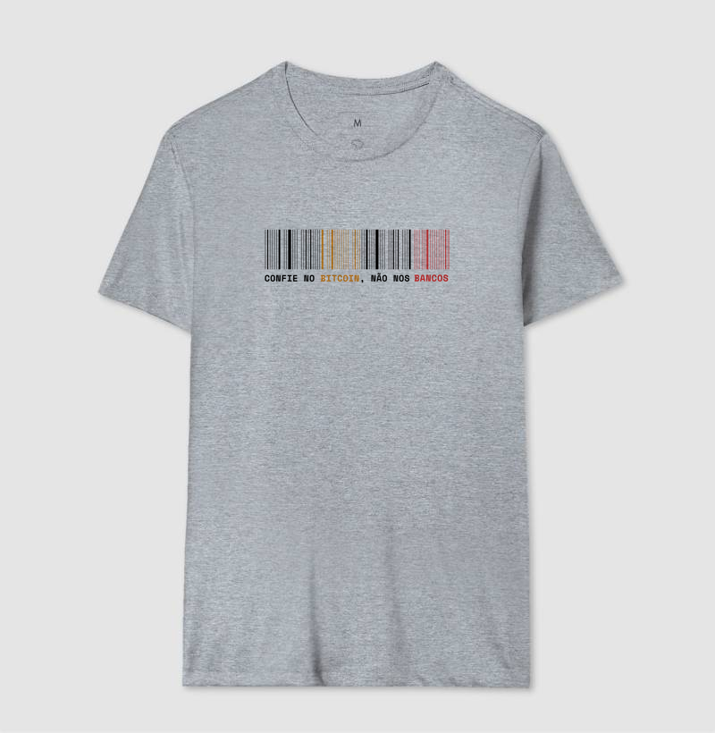 Camiseta Confie no Bitcoin, Não nos Bancos - Imagem 10