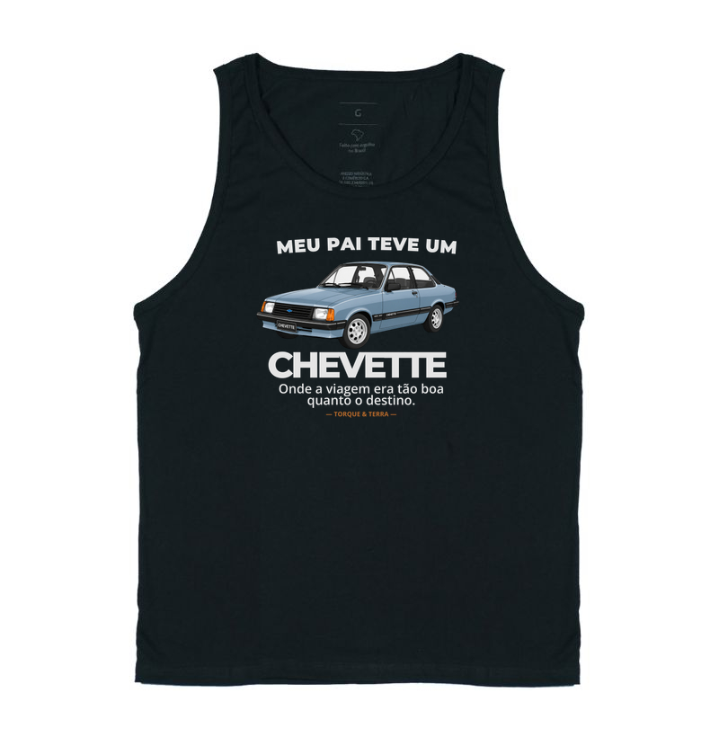 Meu pai teve uma - Chevette azul claro metálico - Imagem 3
