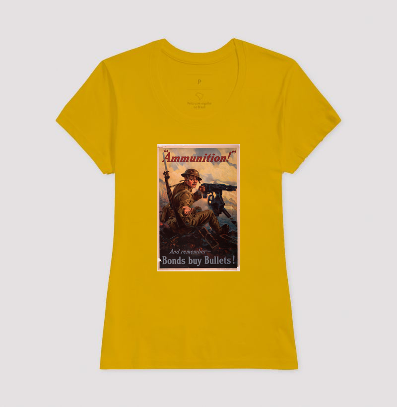 Camiseta Bonds Buy Bullets — 1918 - Imagem 16