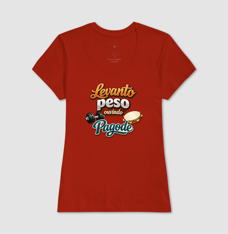 camiseta levanto peso ouvindo pagode - Imagem 11